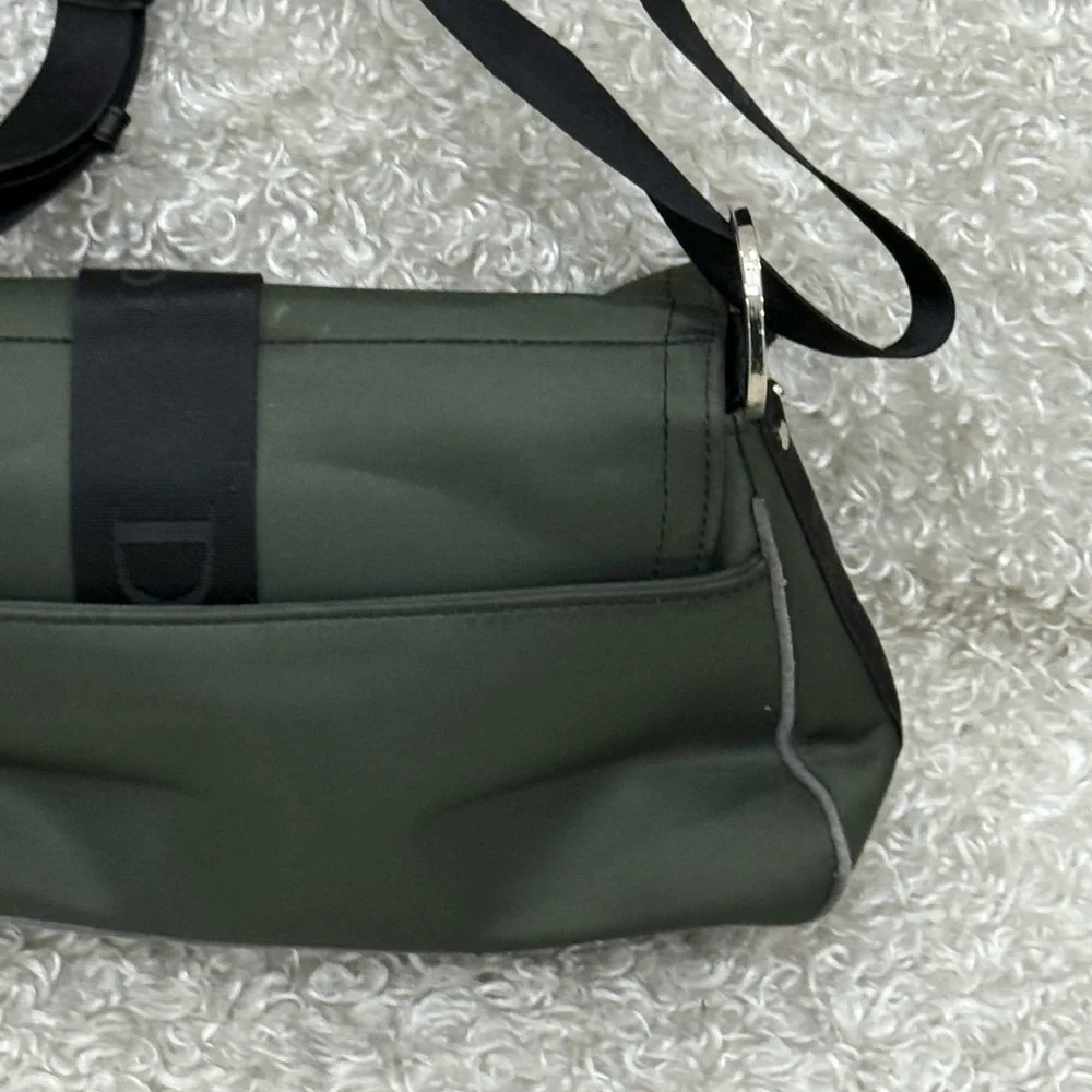 Christian Dior Stylish Embellished Satin Pochette Handle Bag